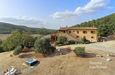 Casa rurale in vendita Sarteano, Toscana:  RIF 3005 Blick auf Anwesen