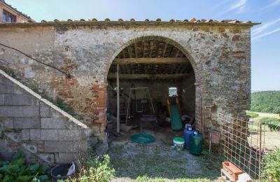 Casale in vendita Asciano, Toscana:  RIF 2982 Blick auf NG