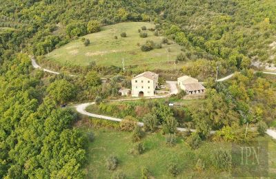 Casa di campagna in vendita 06019 Pierantonio, Umbria, Foto con drone