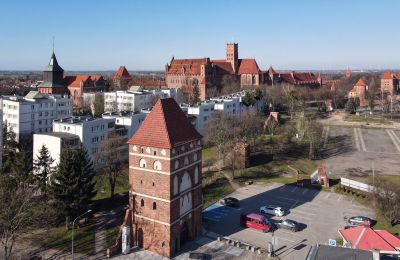 Immobili storici, Torre gotica nel centro storico di Malbork, Marienburgo, Pomerania