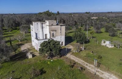 Casa di campagna in vendita Oria, Puglia, Foto con drone