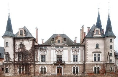 Castello in vendita Bożków, Palac Wilelma von Magnis 1, Bassa Slesia, Vista laterale