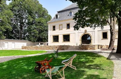 Villa padronale in vendita Sędzisław, Dwór w Sędzisławiu, Bassa Slesia, Vista posteriore