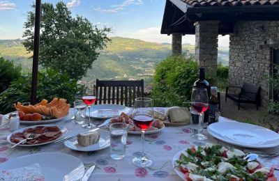 Casa di campagna in vendita Piemonte, Außensitzplatz mit Blick
