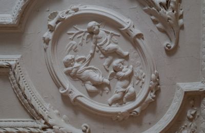Castello in vendita Głuchowo, Palac 1, Grande Polonia, Decorazione a stucco