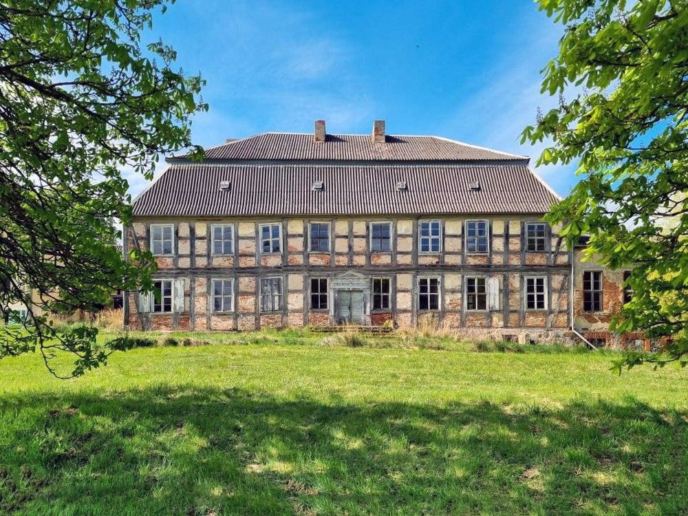 Immagini Antica casa padronale nel Brandeburgo, Germania