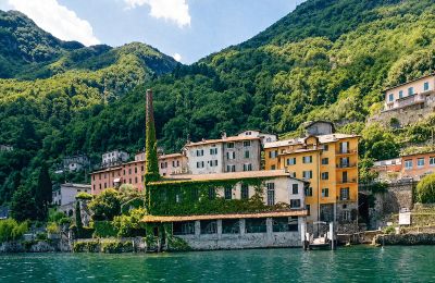 Immobili storici, Proprietà unica sul lago di Como: ex filanda con appartamenti