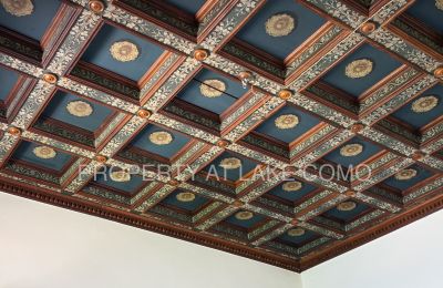 Villa storica in vendita Torno, Lombardia:  Coffered Ceiling