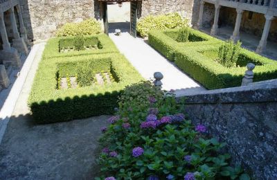 Villa padronale in vendita Pantón de Abaixo, Galizia, Cortile