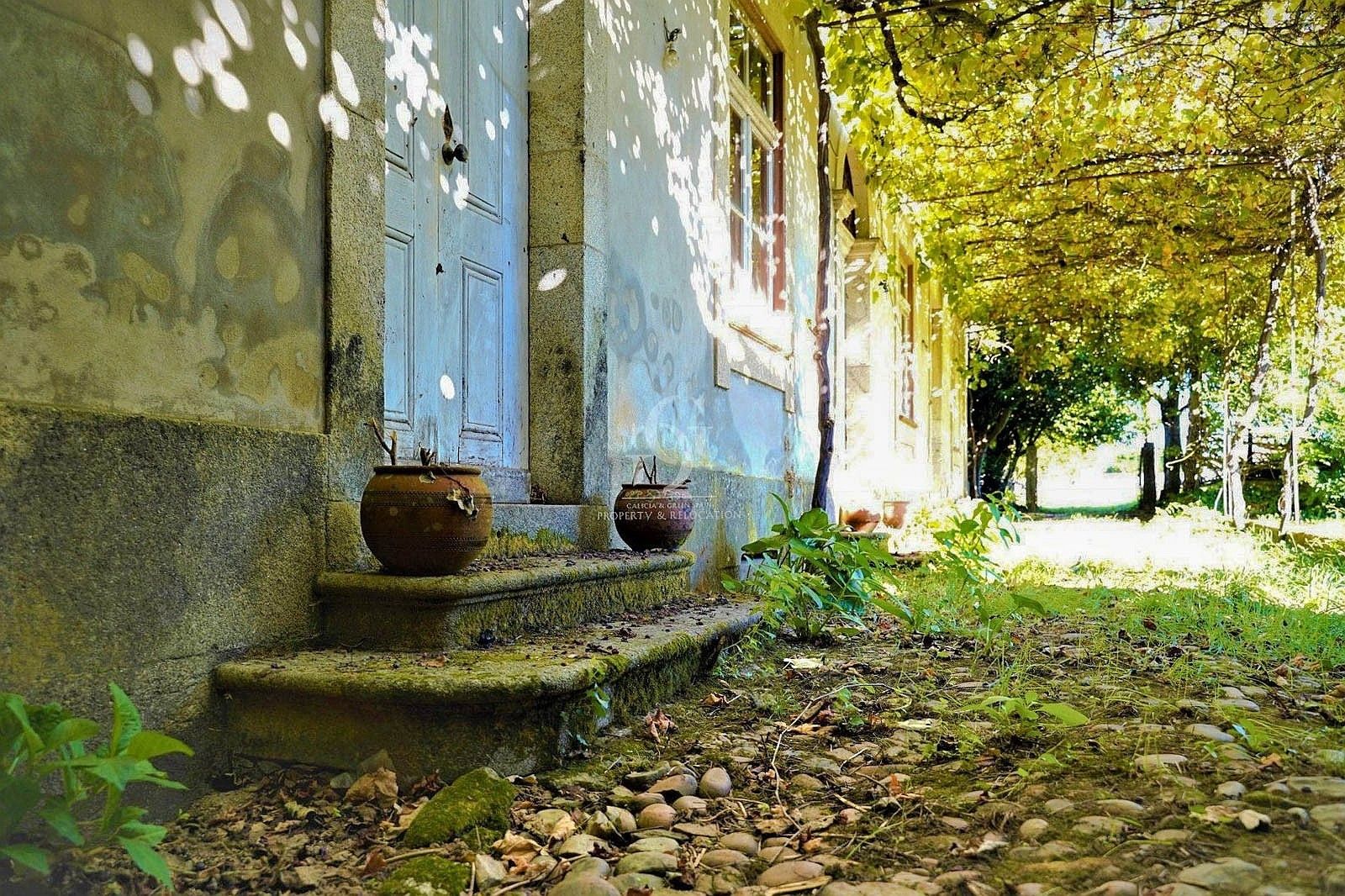 Immagini Casa signorile in stile coloniale nel nord del Portogallo