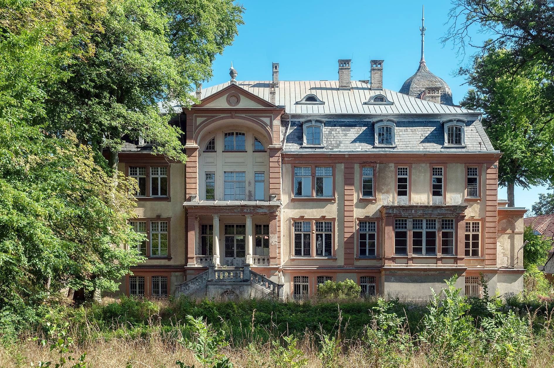 Immagini Castello di Brzeźnica, confine Polonia-Germania
