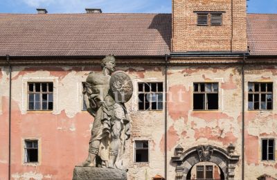 Castello in vendita Kounice, Zámek Kounice, Středočeský kraj, Vista frontale