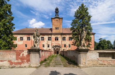 Castello in vendita Kounice, Zámek Kounice, Středočeský kraj, Vista frontale