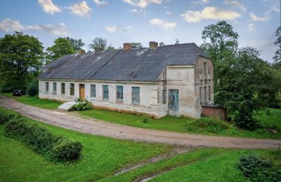 Villa padronale in vendita Ozoli (Ozolmuiža), Ozolu muiža, Curlandia, Vista frontale