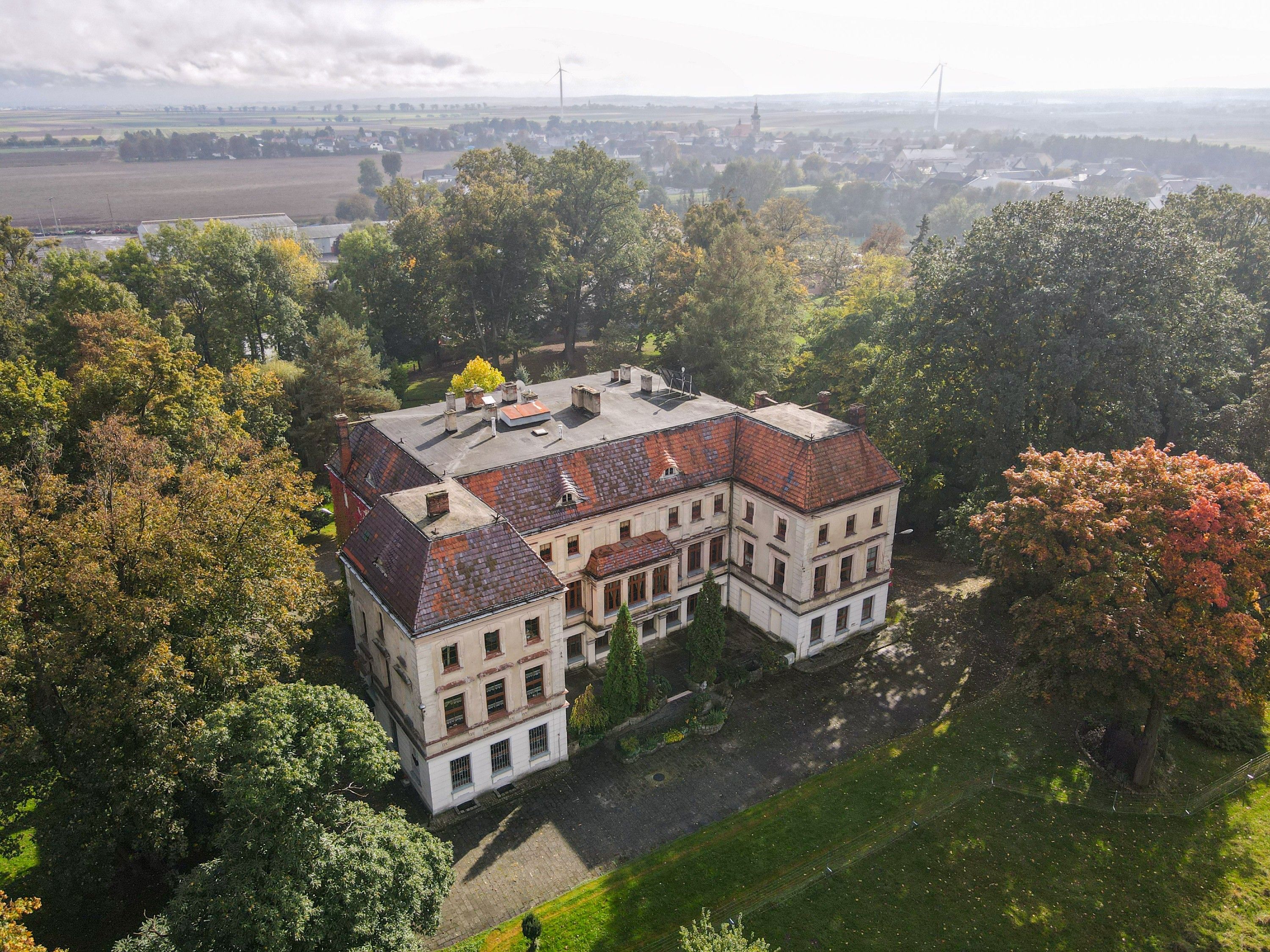Immagini Castello classicista neobarocco in Slesia - Pałac w Wojnowicach