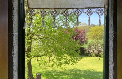Casa di campagna in vendita Melide, Cabazás, Galizia, Vistas al jardín
