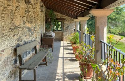 Casa di campagna in vendita Melide, Cabazás, Galizia, Balcón con vistas