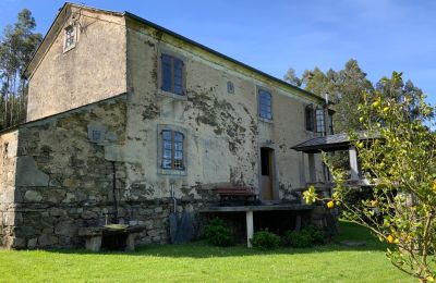 Casa di campagna in vendita Moeche, Sta Cruz de Moeche, Galizia, Fachada trasera