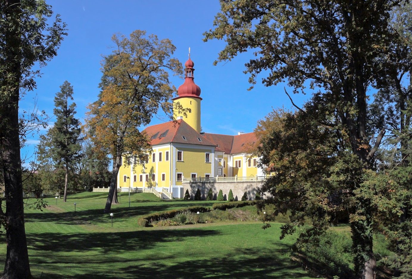 Immagini Castello barocco in Boemia meridionale