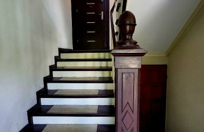 Villa storica in vendita Wrocław, Korfantego 15, Bassa Slesia, klatka schodowa w willi na Krzykach