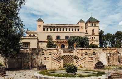 Castello in vendita Santa Oliva, Catalogna, Giardino