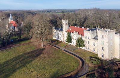 Castello in vendita Gościeszyn, Pałac w Gościeszynie, Grande Polonia, Foto con drone