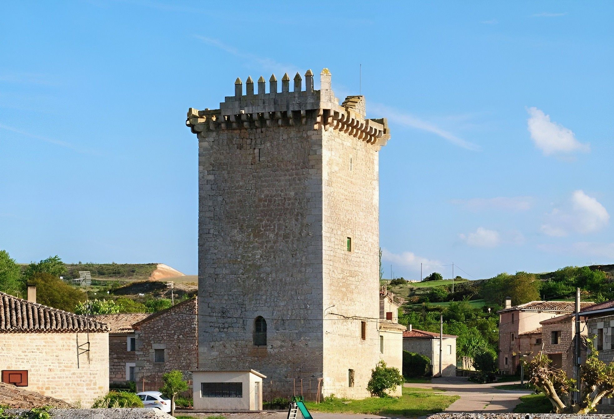 Immagini Torre medievale di Villadiego - Monumento nazionale di Castiglia e León