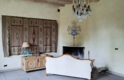 Villa padronale in vendita Dawidy, Dwór w Dawidach, Varmia-Masuria, Ampio salone