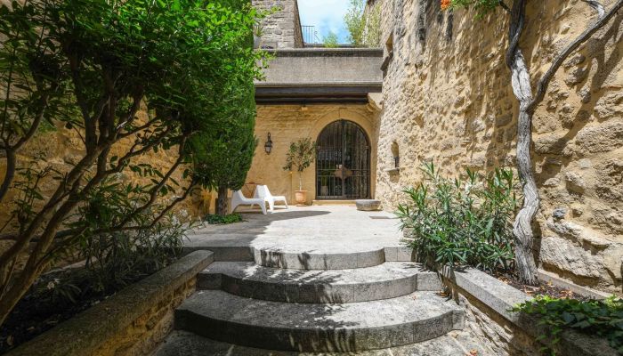Elegante proprietà in pietra in un villaggio medievale con cortile privato e appartamento per gli ospiti