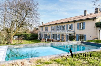Villa padronale in vendita Vaugneray, Auvergne-Rhône-Alpes, Vista posteriore