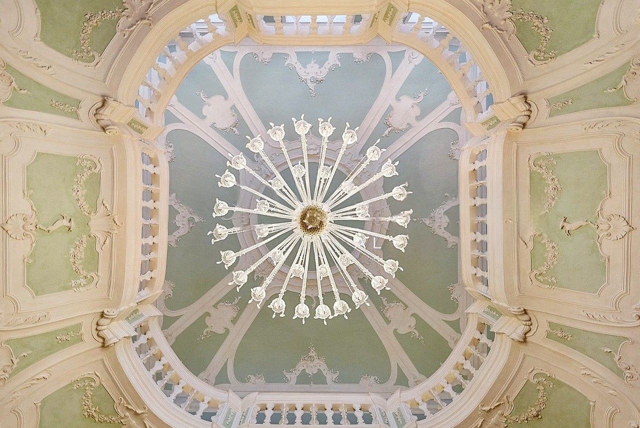 Immagini Palazzo nel centro storico di Siena – Residenza di 700 mq con salone da ballo e stucchi rocaille