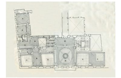Proprietà Siena, Pianta del piano 1