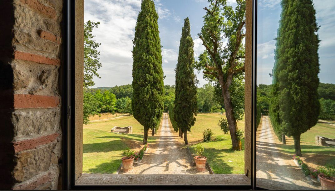 Immagini Villa Moravia vicino ad Arezzo – Torre di avvistamento del XV secolo