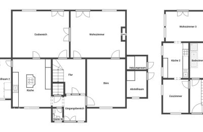 Villa storica in vendita Bonn, Renania Settentrionale-Vestfalia, Erdgeschoss