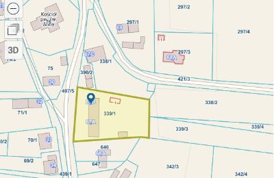 Villa padronale in vendita 67-120 Broniszów, Lubusz, Pianta del sito