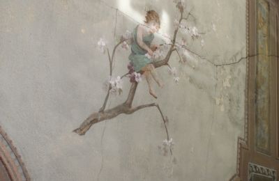 Villa storica in vendita Faido, Ticino, affresco