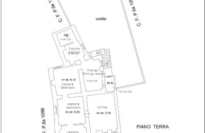 Proprietà Oria, Pianta del piano 1