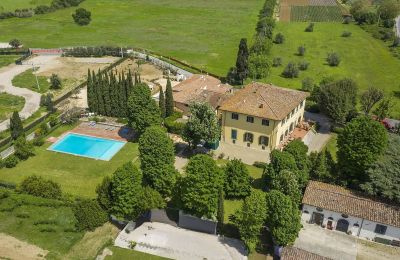 Villa storica in vendita Bagno a Ripoli, Toscana, Foto con drone