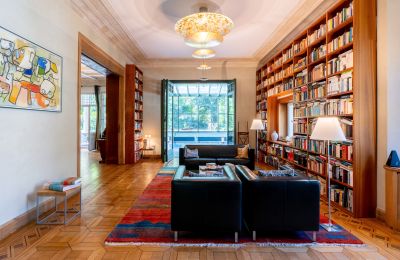 Villa storica in vendita Berlin, Matterhornstrasse  82, Berlino, Bibliothek I Sichtachse 