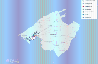 Villa storica in vendita Mallorca, Serra de Tramuntana, Cas Català, Isole Baleari, Lageplan