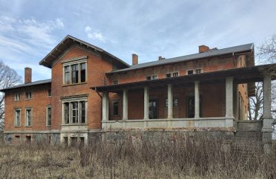 Villa padronale in vendita Bolkowice, Dwór w Bolkowicach, Pomerania Occidentale, Vista posteriore