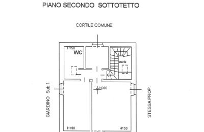 Proprietà Ghiffa, Pianta del piano 1