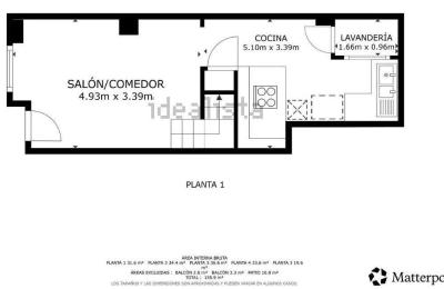 Proprietà Ontinyent, Pianta del piano 1
