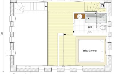 Proprietà storica in vendita 15324 Groß Neuendorf, Hafenstraße 1A, Brandeburgo, Verladeturm Grundriss fünftes Obergeschoss