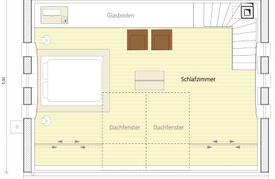 Proprietà storica in vendita 15324 Groß Neuendorf, Hafenstraße 1A, Brandeburgo, Verladeturm Grundriss Dachgeschoss
