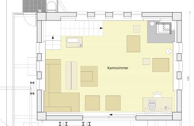 Proprietà storica in vendita 15324 Groß Neuendorf, Hafenstraße 1A, Brandeburgo, Verladeturm Grundriss drittes Obergeschoss