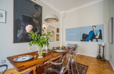 Appartamento in edificio storico in vendita Warszawa, Mokotowska, Masovia, Sala da pranzo