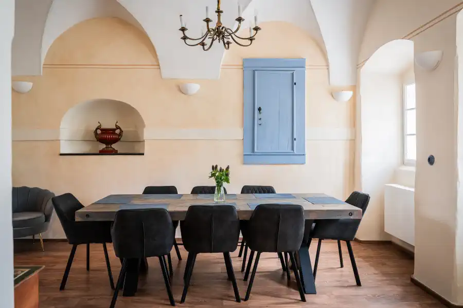 Castello in Boemia restaurato in modo autentico