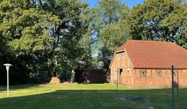 Villa padronale con edificio secondario vicino ad Amburgo