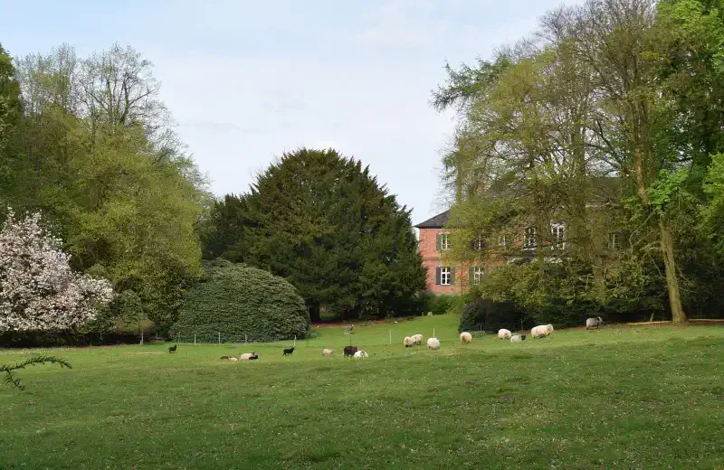 Il parco della villa Niendorf / Stecknitz vicino ad Amburgo